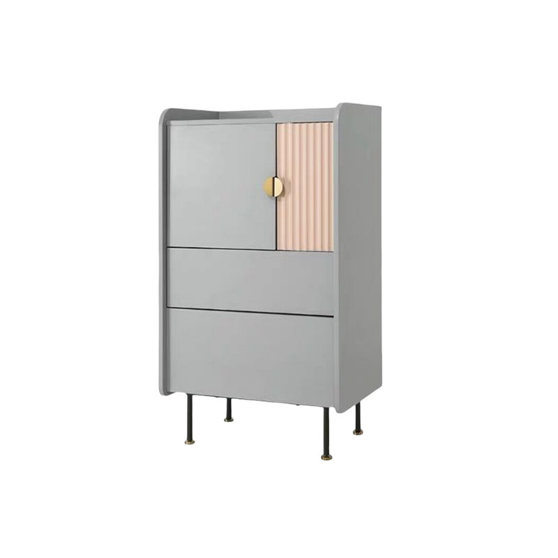 Buffet Geric, Gris / Orange