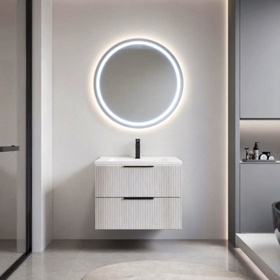 Meuble-lavabo 24 po avec lavabo en céramique