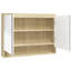 17 Stories Bathroom Mirror Cabinet 80X15x60 Cm MDF-2006528047