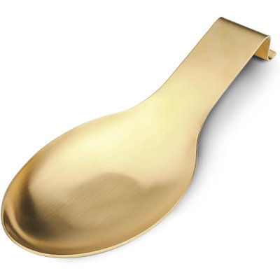 Gold Stainless Steel Spoon Rest