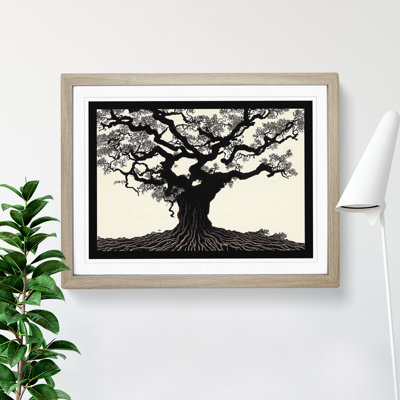 Cosmopolitan Oak Tree - Framed Print