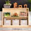 Rangement ouvert à 2 tablettes EdQ Essentials-59131992-59131993