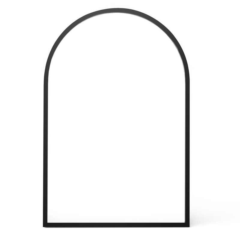 Miroir de salle de bain Meaghan, Matte Black