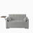 GREY VELVET SOFA BED