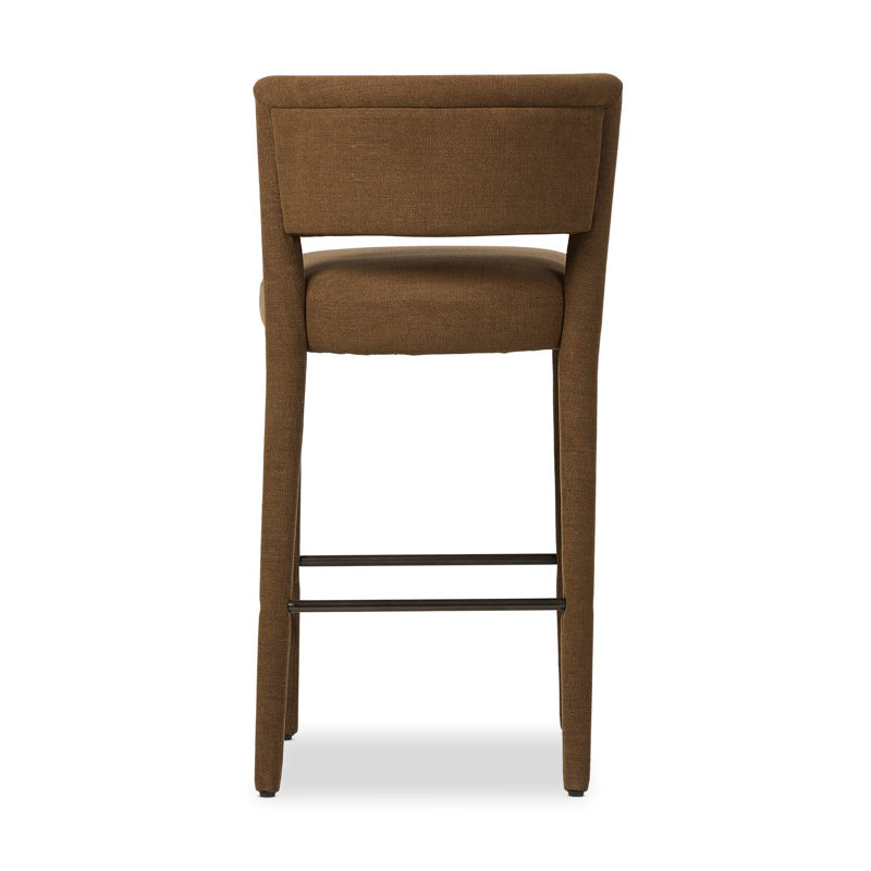 Beverly Stool-Crypton Wayfarer Snow-Bar, Counter Stool (27.5" Seat Height), Crypton Nomad Mushroom