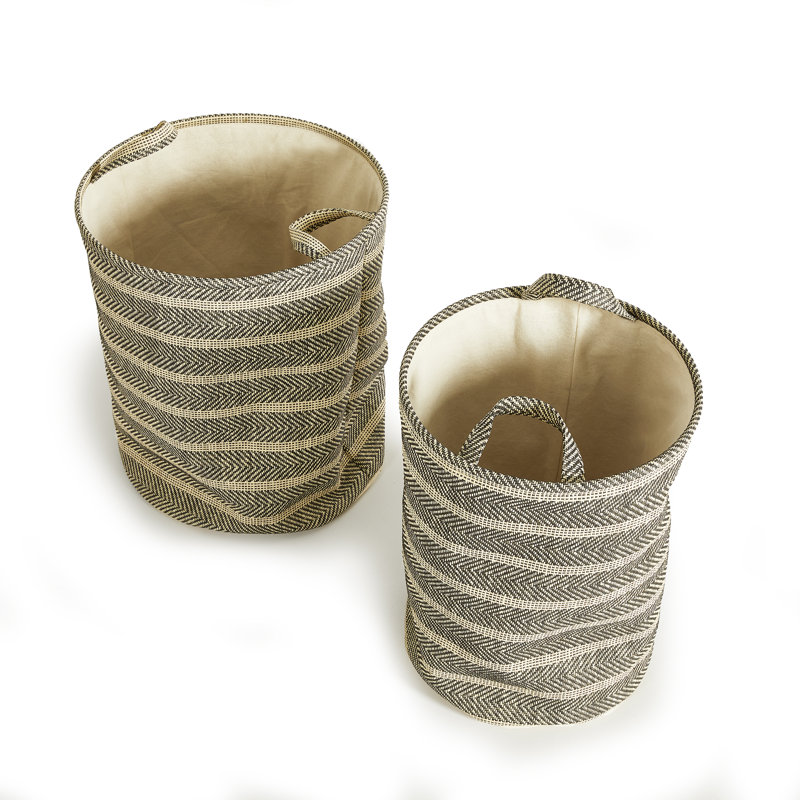Jumelle Handmade Seagrass Decorative Basket Set