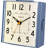 4.7" Large Vintage Retro Analog Alarm Clock Super Silent Non Ticking Clock With Manual Light Snooze Battery Operated Simply Design