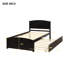 Lit gigogne en bois massif Malibu-164534992-224086621
