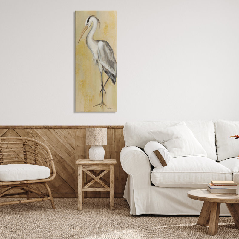 Art mural rétro sur toile Mon, par Silvia Vassileva, H 48 po x l 20 po