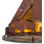 Rustic Lodge 4 - Light Pendant-66215428-66215427