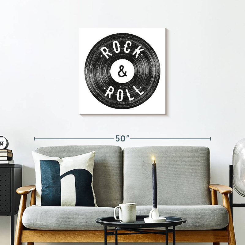 Abarca Rock N' Roll, 24" H x 24" W