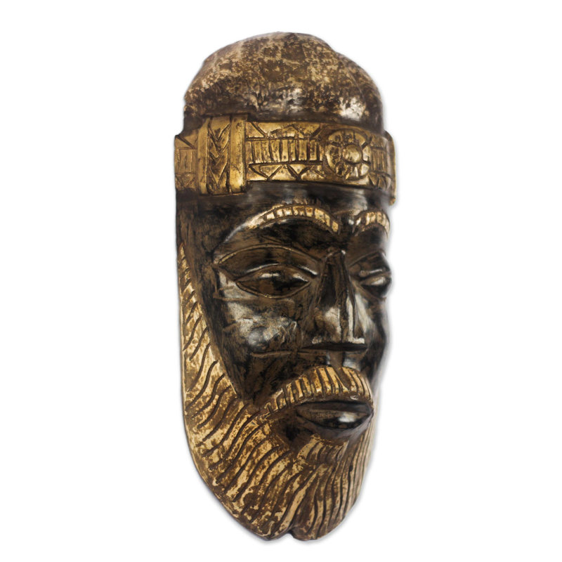 Décoration murale masque de bois africain Antilope Head Ii
