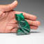 Genuine Polished Malachite Owl Carving (194.2 Grams)