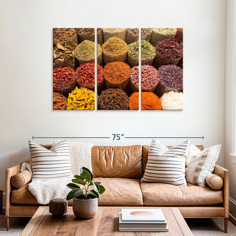 Yarlin Spice Baskets, 36" H x 57" W