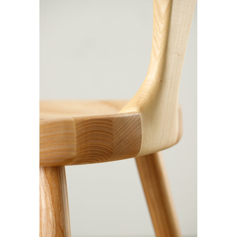 Anvil Chair With Back, Matte Ash, Bar Stool (31” Seat Height)