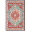 Tapis oriental turquoise / rouille Pashen-1080489224