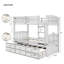 Lit gigogne simple au-dessus de simple avec 3 tiroirs-1247228738