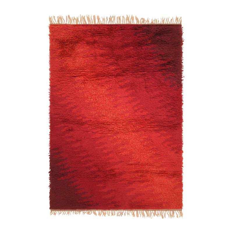 One-of-a-Kind 4’6x6’6 Hand Knotted Area Rug