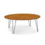 Sage Round Coffee Table With Metal Legs-1122912270