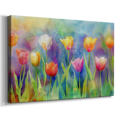Série Floral-Lxxxi -Galerie enveloppée Cavas