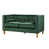Velours vert est en rupture de stock