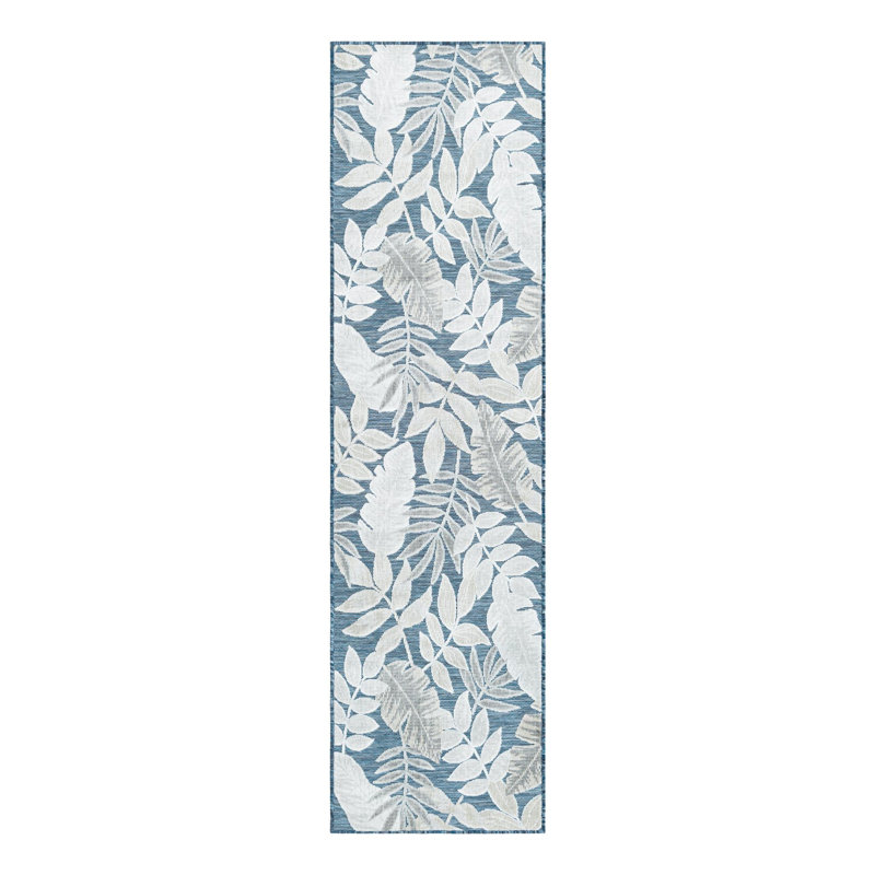 Tapis intérieur / extérieur Firman Wygant, Tapis de couloir 2 pi 2 po x 8 pi