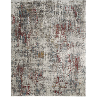 Area Rug in Gray