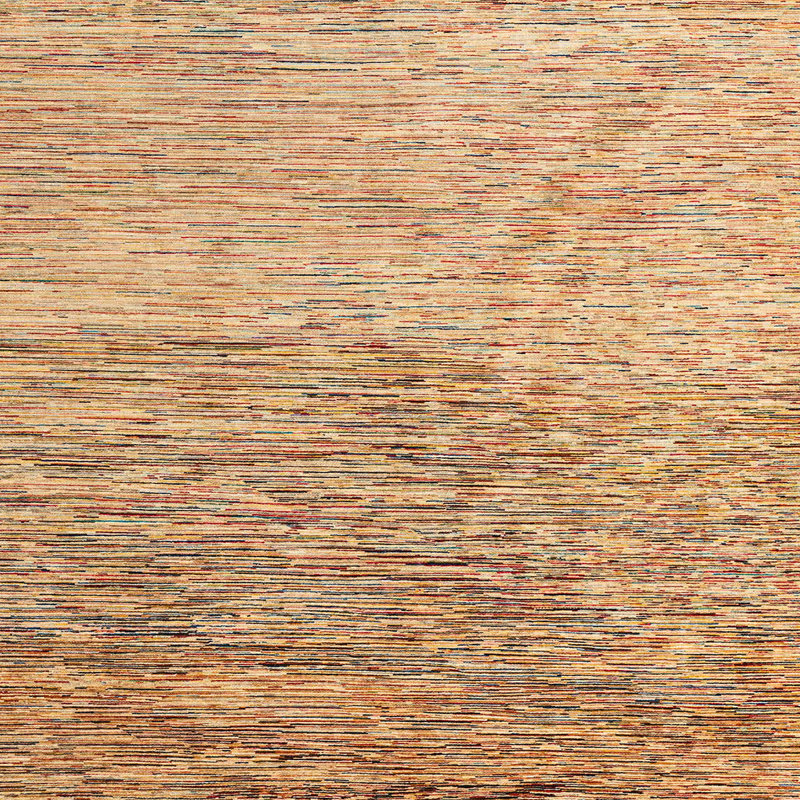 Tapis abstrait moderne 4210, Carré 7 pi