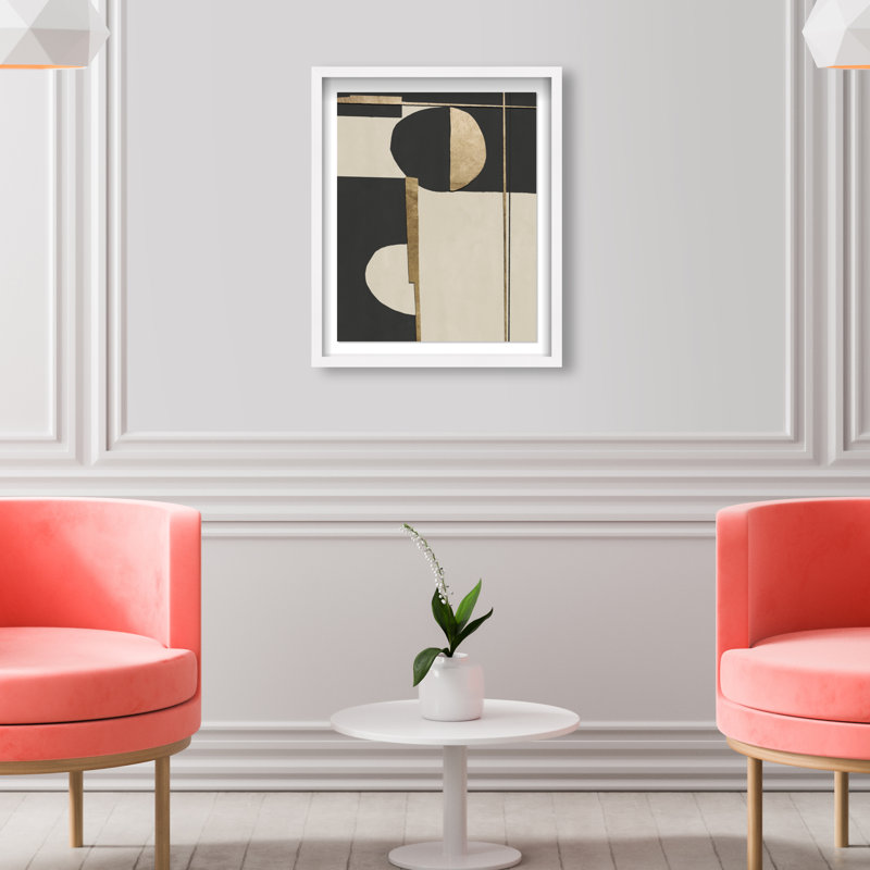 Balance Framed Graphic Art, 21.5"H x 25.5"W, White Shadowbox