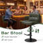 Ensemble de 2 tabourets de bar modernes pivotants, vert-1265229818-1265229703