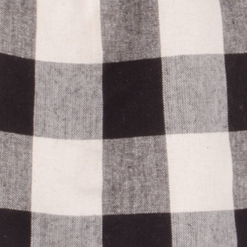 Ensemble de serviettes 100% coton 2 pièces Shavertown, Noir
