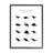 " Types Of Prehistoric Creatures Dinosaur Chart Minimal Silhouettes "-60025566-60025567