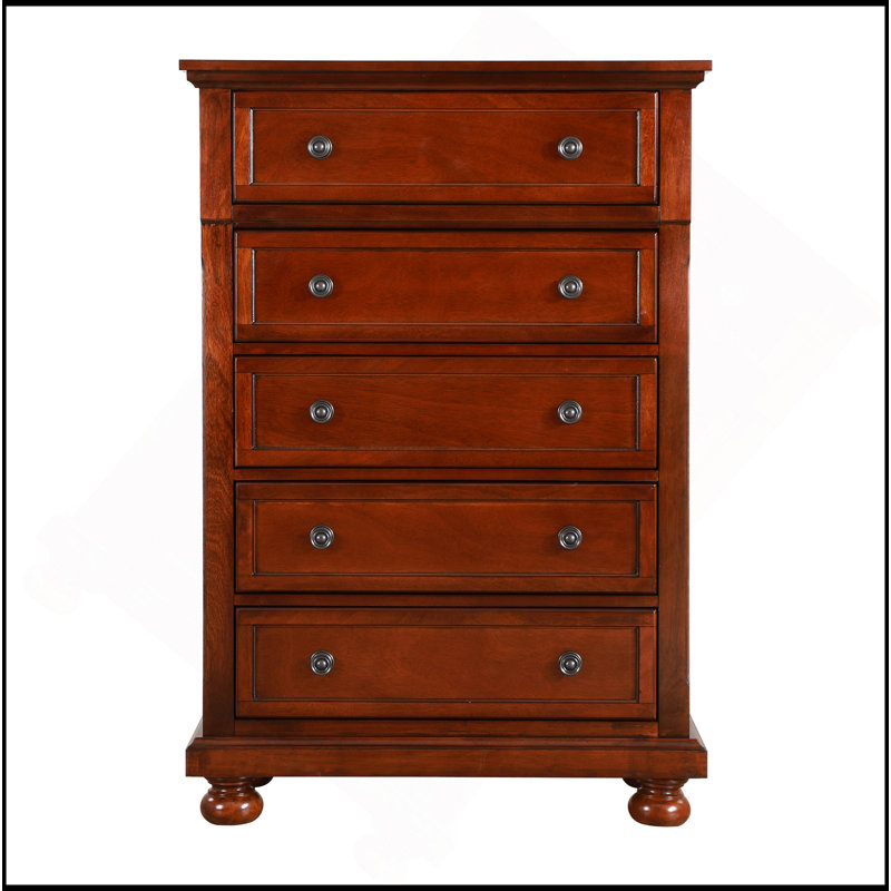 Commode Meade, cerise, Cerisier