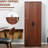 63" Kitchen Pantry, 2-door Cabinet With 5 Shelving And 2 Adjustable Shelves, Brown For Stylish Pantry Kitchen, Levels. Keep Neat Tidy. Dining Room
