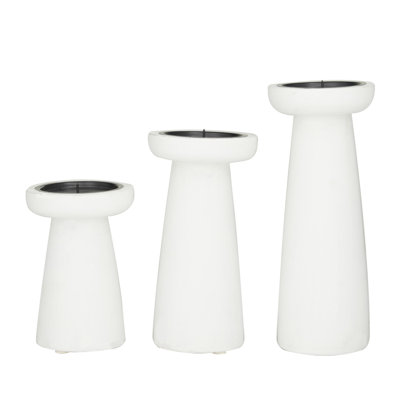 Wood Tabletop Candlestick