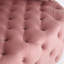 Fauteuil d'appoint en velours rose pour le salon, style américain en velours, zone en mousse-553058406
