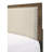 Shristi Fabric Upholstered Headboard Tufted Nailhead Trim 1pc Panel Bed Beautiful Wooden Bedroom Furniture-228353612-228353615