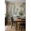 Papier peint toile de Jouy, fresque murale classique de jardin méditerranéen-1038420709-1038420708