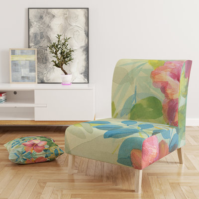 Fauteuil de chambre Hibiscus Garden II - Traditional