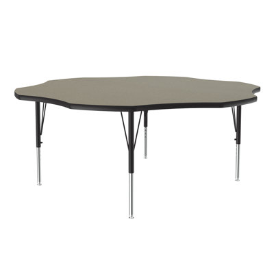 Adjustable Height Rectangular Activity Table