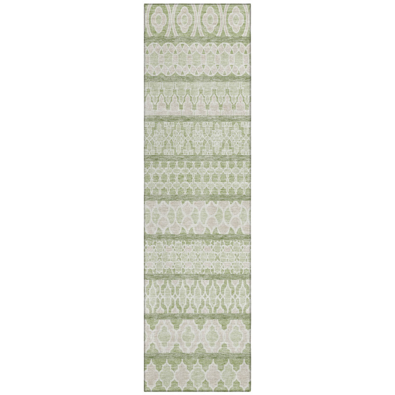 Juli Washable Moroccan Indoor / Outdoor Rug, Runner 2'3" x 7'6"