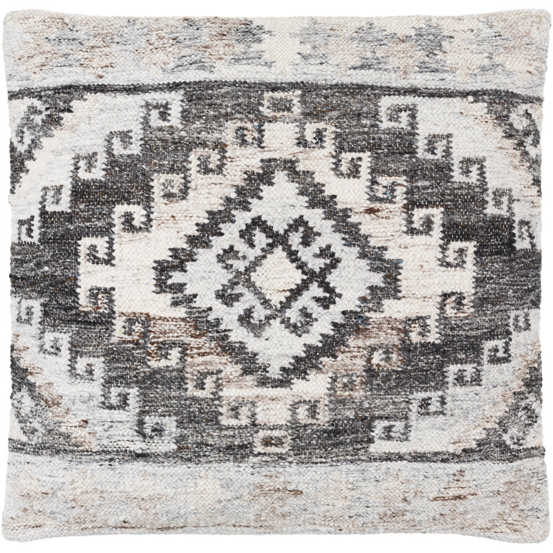 Alyssa Geometric Reversible Throw Pillow, Polyester, 22"H x 22"W