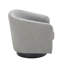 Bennett 73.1 Cm Wide Cotton Swivel Barrel Chair-1653877610