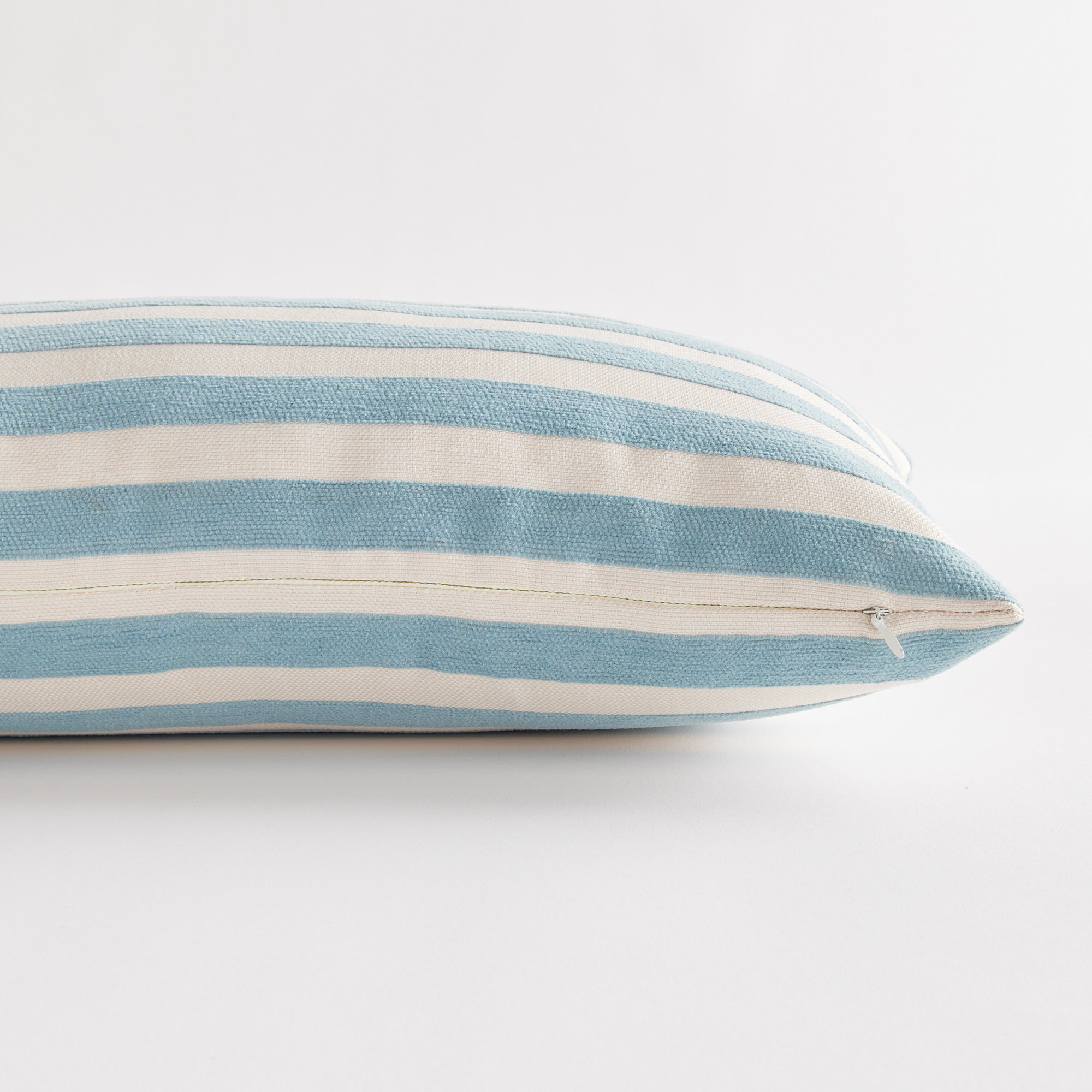 Geriene Solenne Polyester Indoor/Outdoor Pillow Cover and Insert Set, Blue, 12"H x 22"W