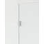 Porte de douche à charnière en verre sans cadre 39 po x 78 po Halo-16258535