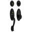 Landon Handleset with Double Cylinder Deadbolt and Door Knob and Rosette-185926318-185189401-185190165
