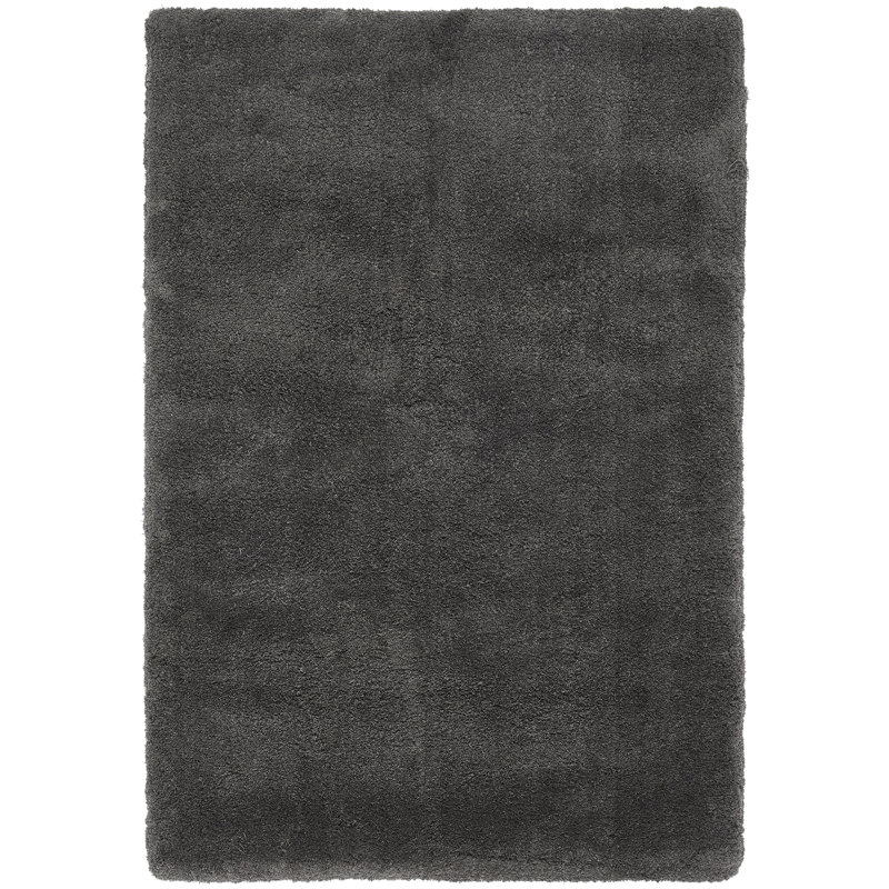 Makayla Solid Colour Shag Area Rug, Rectangle 80 x 150cm
