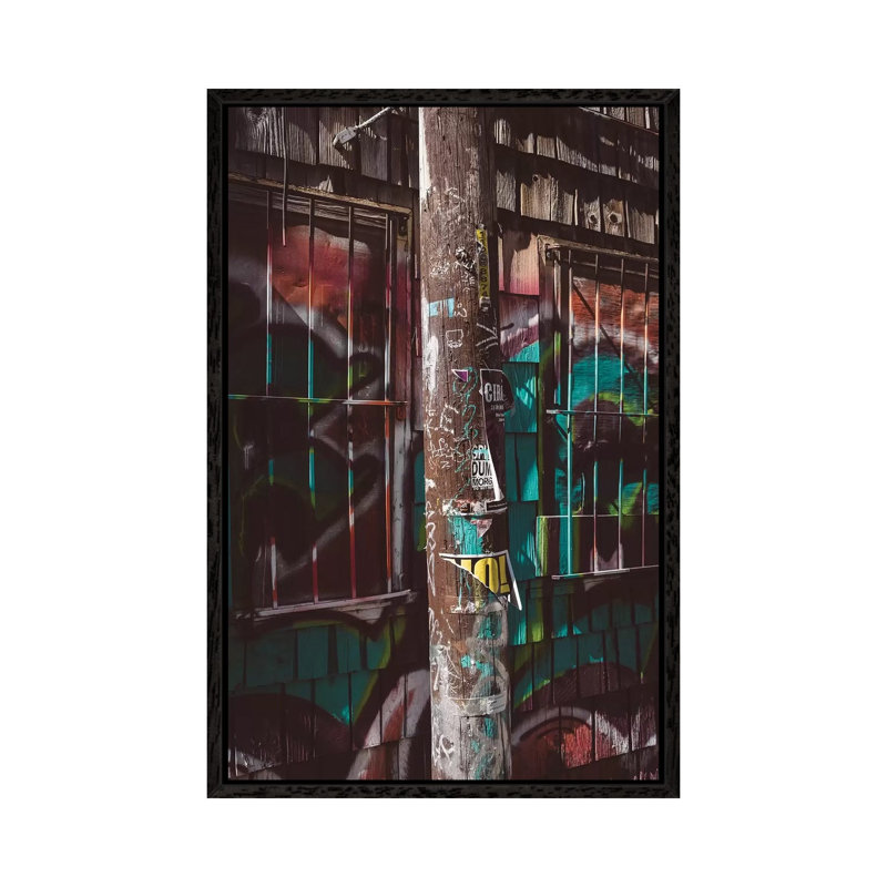 San Francisco XIV by Bethany Young - Print on Canvas, Black Framed, 101.6cm H x 66.04cm W x 3.81cm D
