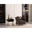 Fauteuil demi-tonneau en chenille de 35,5 po de large Lisbon-515495029
