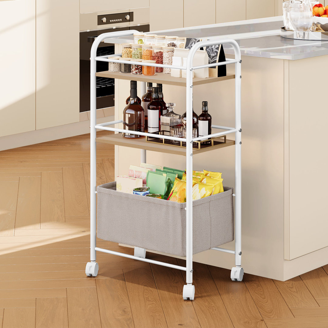 82cm H x 43cm W 0 Utility Cart with Wheels
